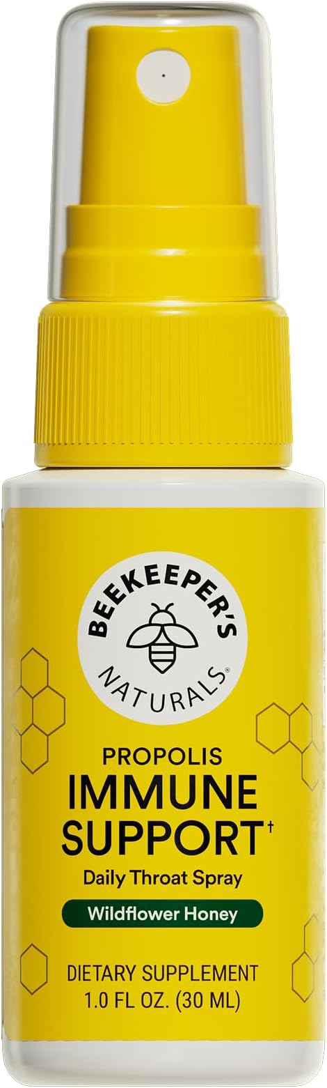 Beekeeper's Naturals Propolis Throat Spray – Natural Relief