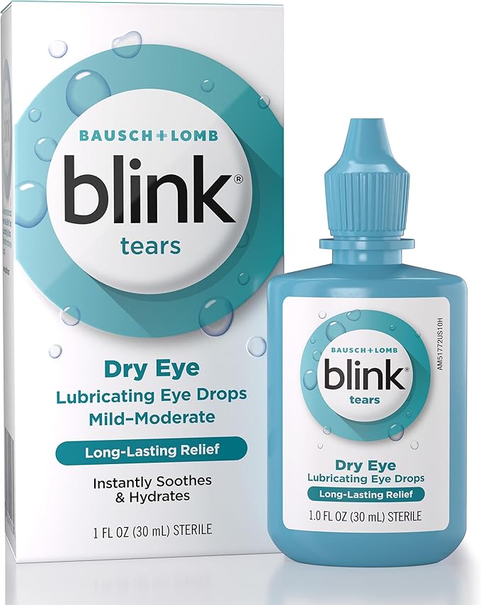 Blink Tears Hydrating Eye Drops for Dry Eyes