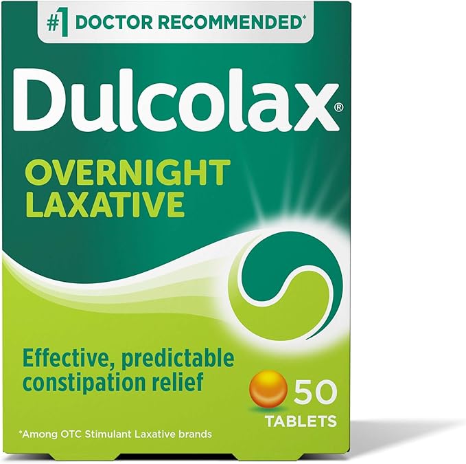 Dulcolax Gentle Laxative Tablets for Effective Relief