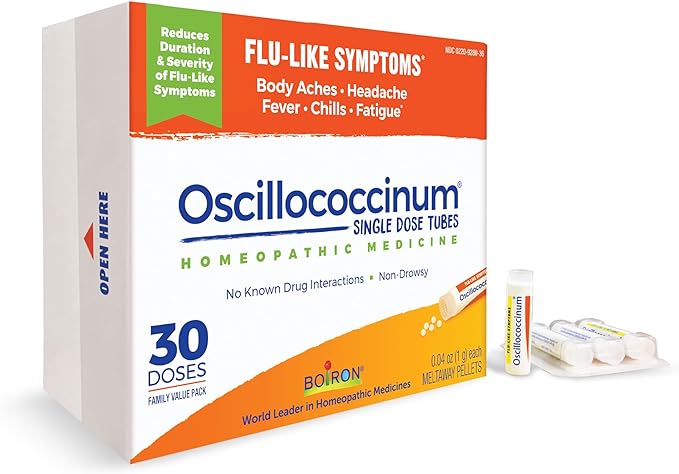 Boiron Oscillococcinum Home Remedy for Flu Relief